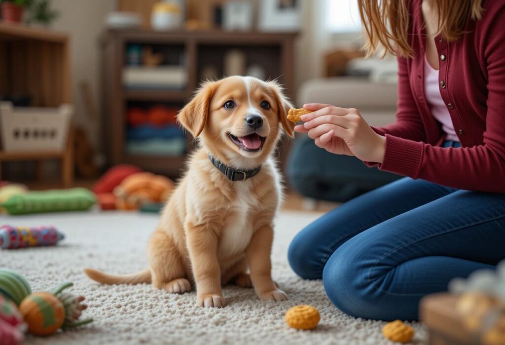 Raising a happy puppy