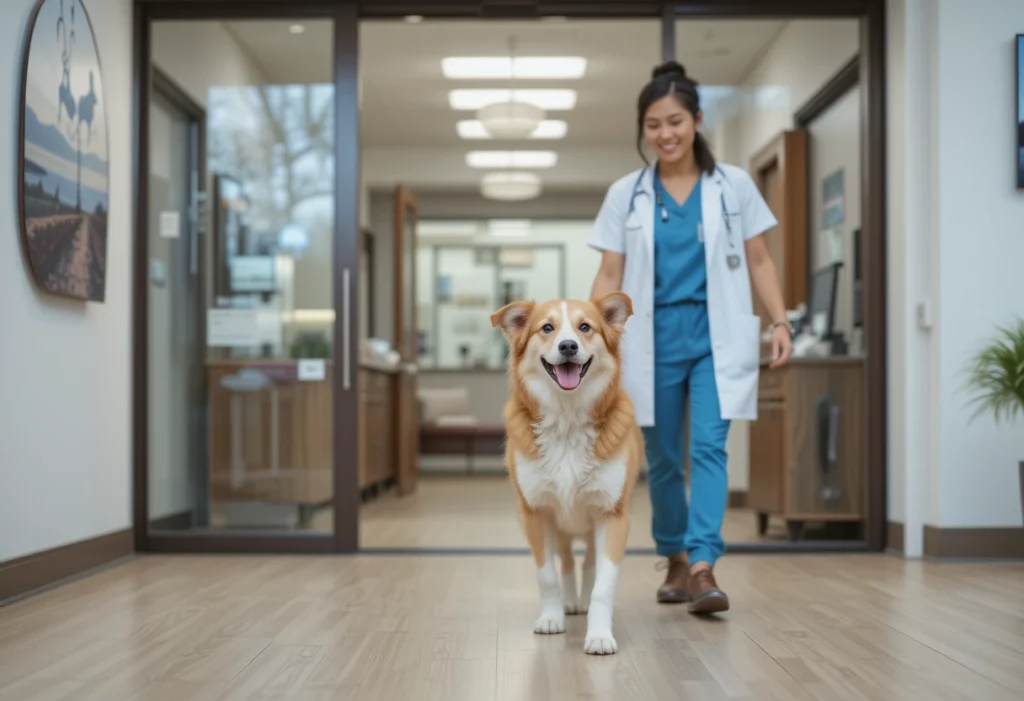 Easing Dog Vet Anxiety